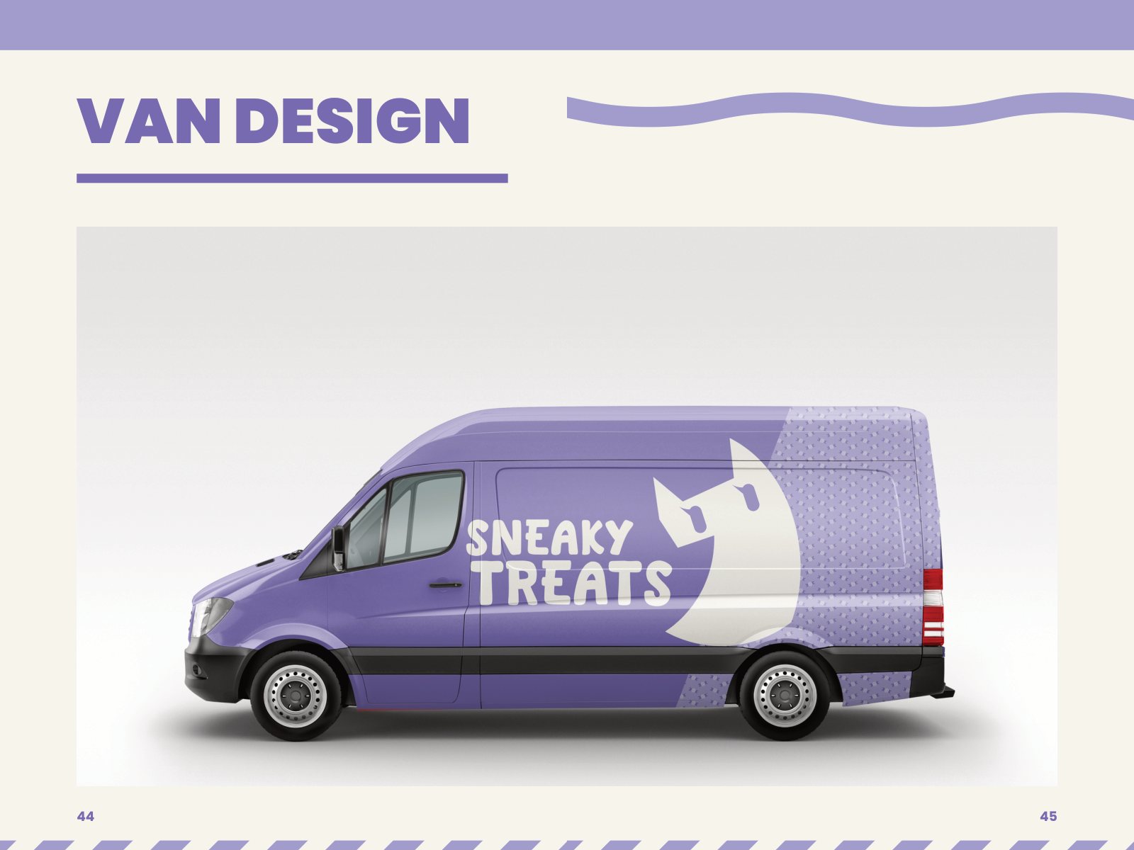 Sneaky Treats brand book, image 5